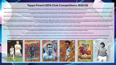 2025-26 Topps Finest UEFA Hobby Box