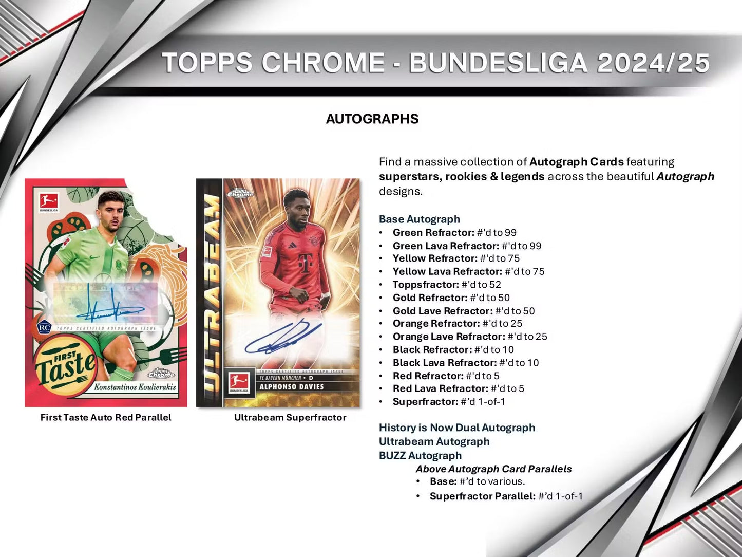 2024-25 Topps Chrome Bundesliga Blaster Box