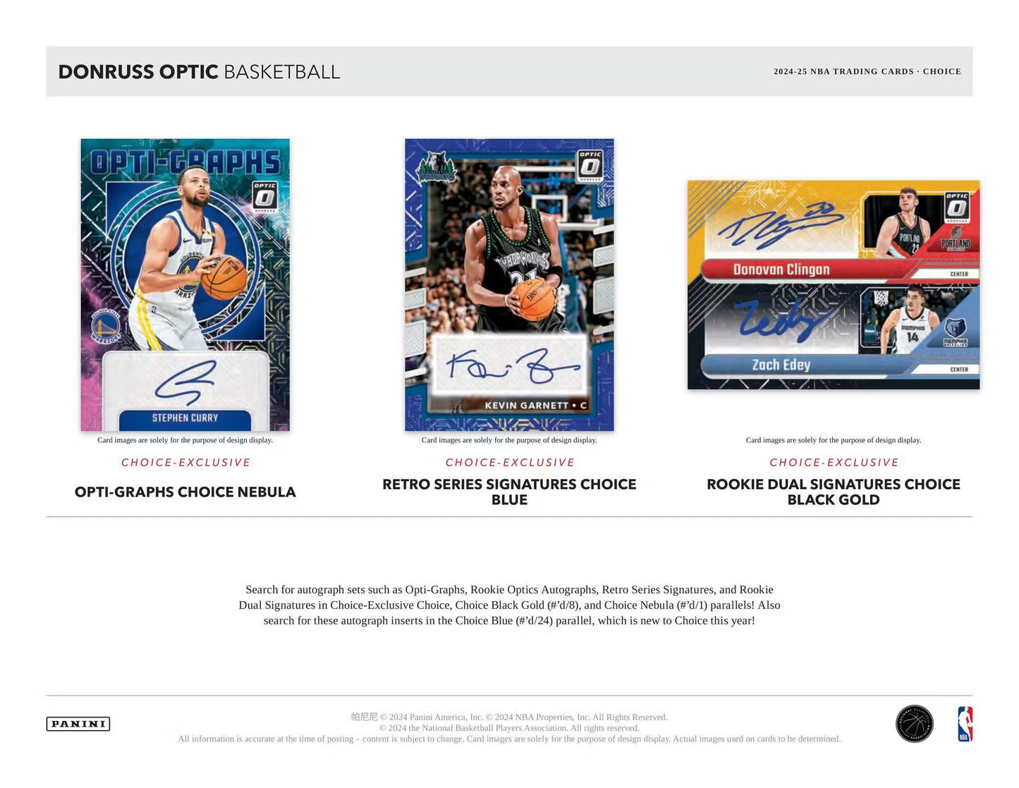 2024-25 Panini Donruss Optic Basketball Choice Box