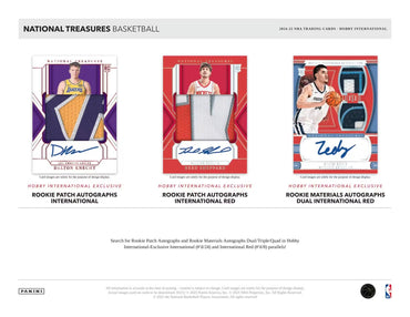 2024-25 National Treasures Basketball International Box