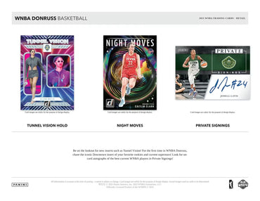 2025 Panini Donruss WNBA Basketball Mega Box