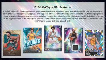 2025-26 Topps NBL Basketball Hobby Box