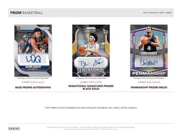 2025-26 Panini Prizm Basketball Hobby Box
