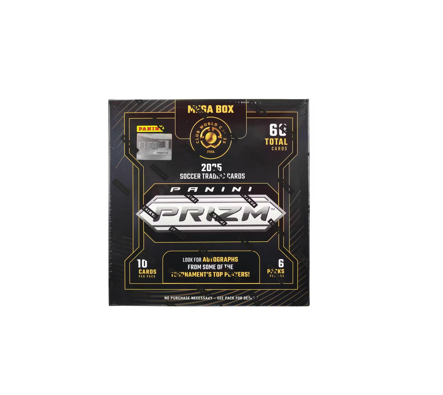 2025 Panini Prizm FIFA Club World Cup Soccer Mega Box