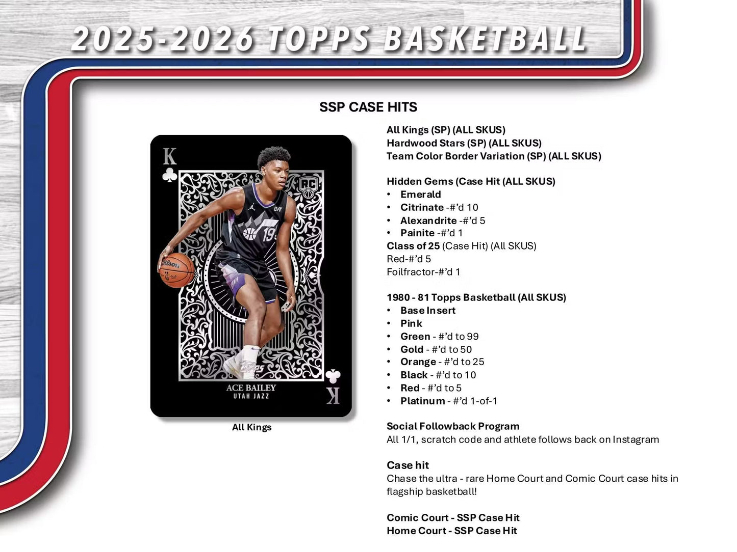 2025-26 Topps Basketball Jumbo Box