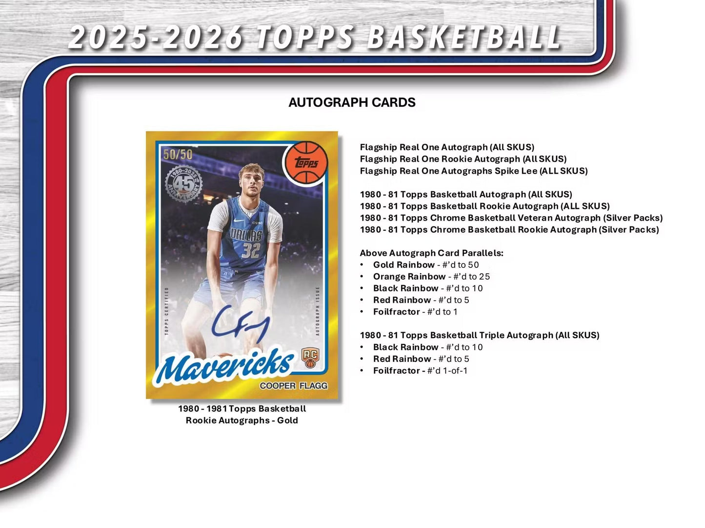 2025-26 Topps Basketball Jumbo Box
