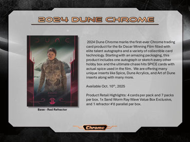 2024 Topps Dune Chrome Blaster Box