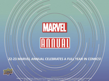 (Upper Deck 2022-23) Marvel Annual Hobby