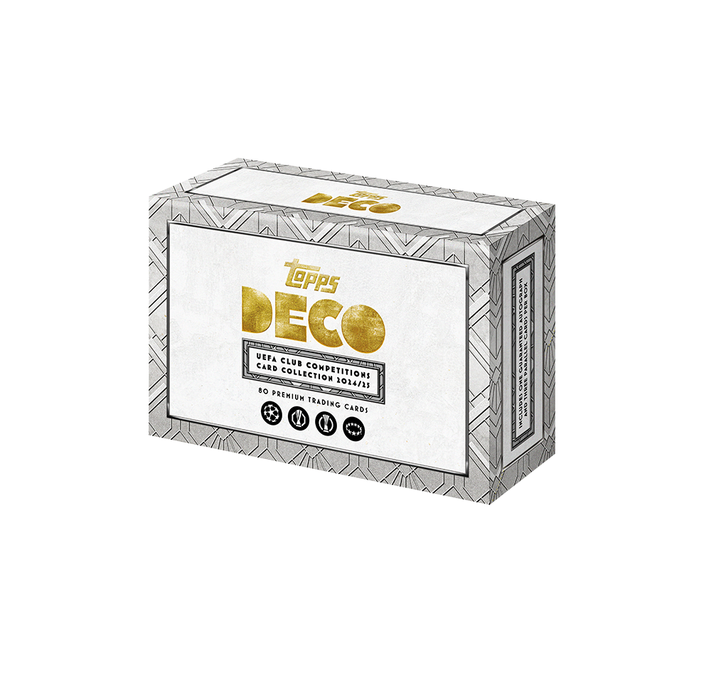 2024-25 Topps UEFA Club Competitions Deco Hobby Box