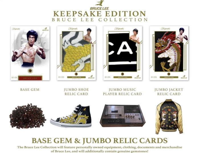 2024 Bruce Lee Keepsake 50th Anniversary Card Collection (李小龍50周年紀念卡)
