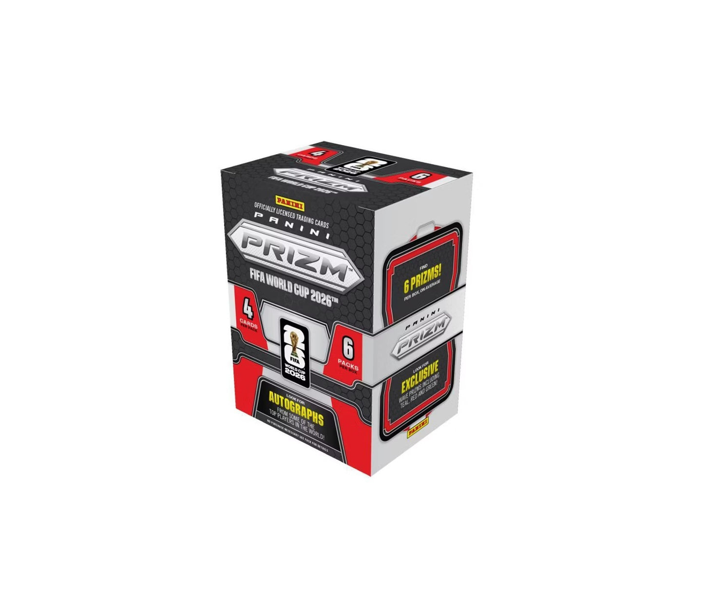 2026 Prizm Road to World Cup Soccer Blaster Box (Red)