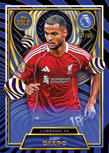 2025-26 Topps EPL Gold Soccer Hobby Box