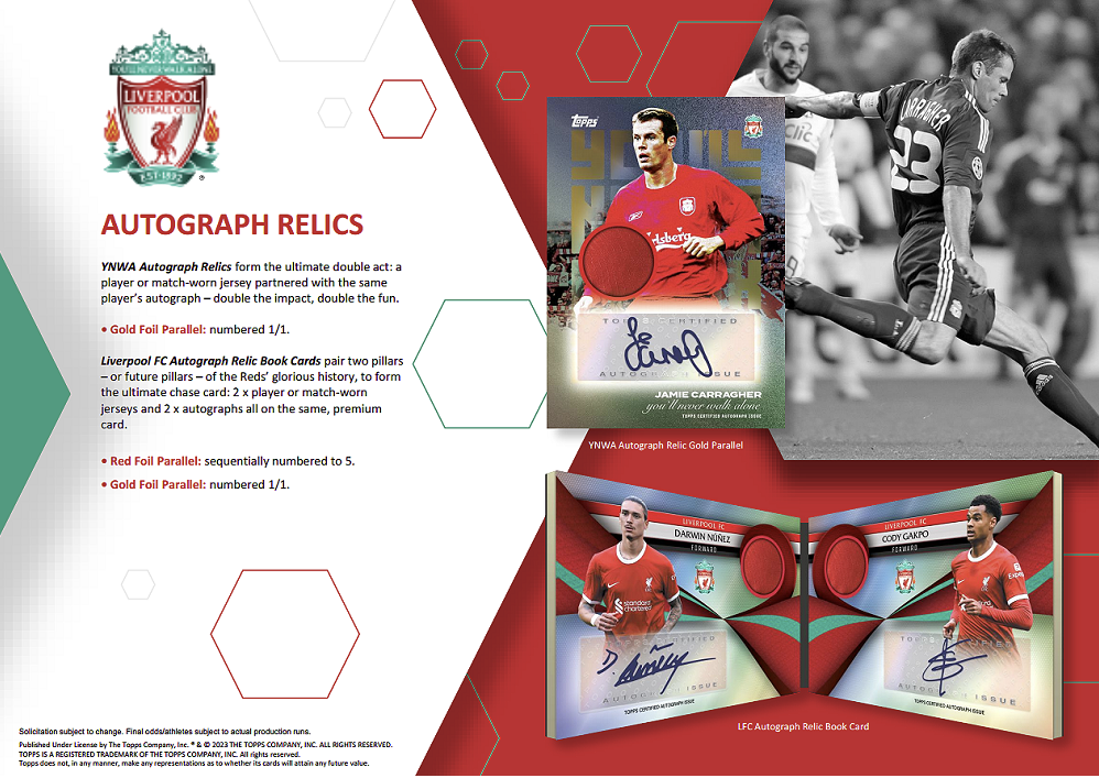 2023-24 Topps Liverpool Team Set