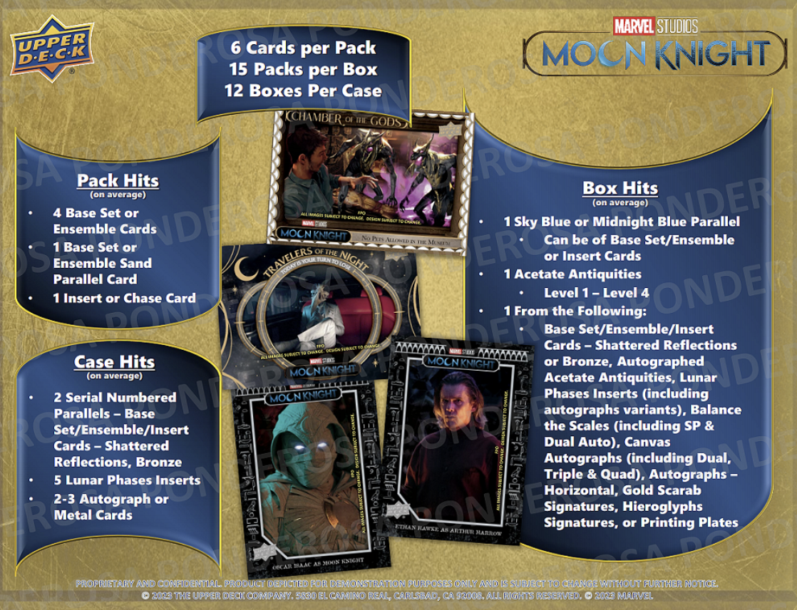 Marvel Studios Moon Knight Hobby (Upper Deck 2023)