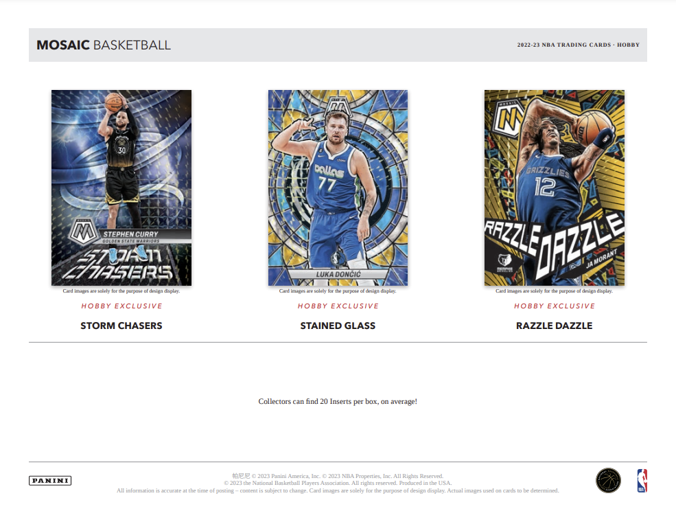 2022-23 Panini Mosaic Hobby