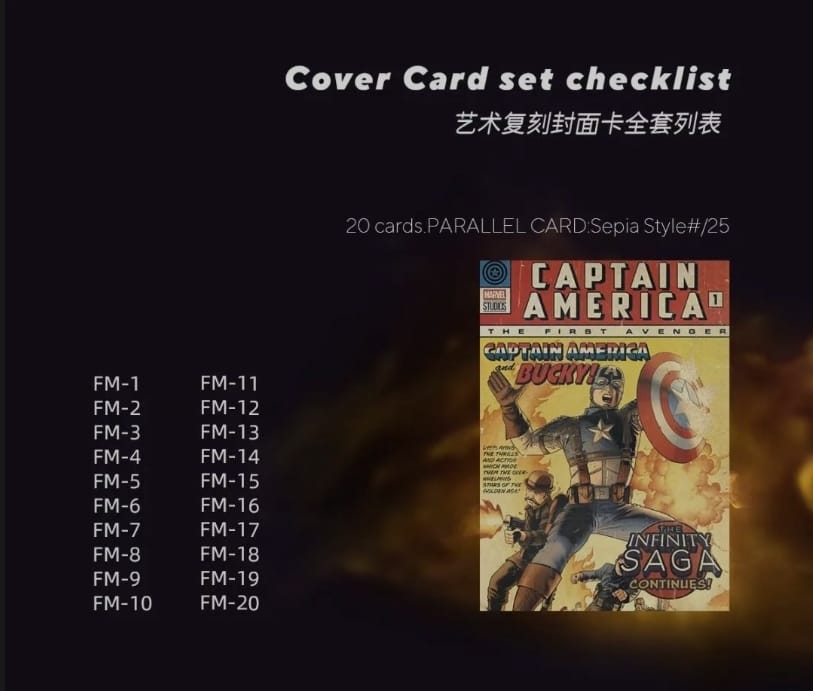 2023 Finding Card Marvlel Infinity Saga Origin Series