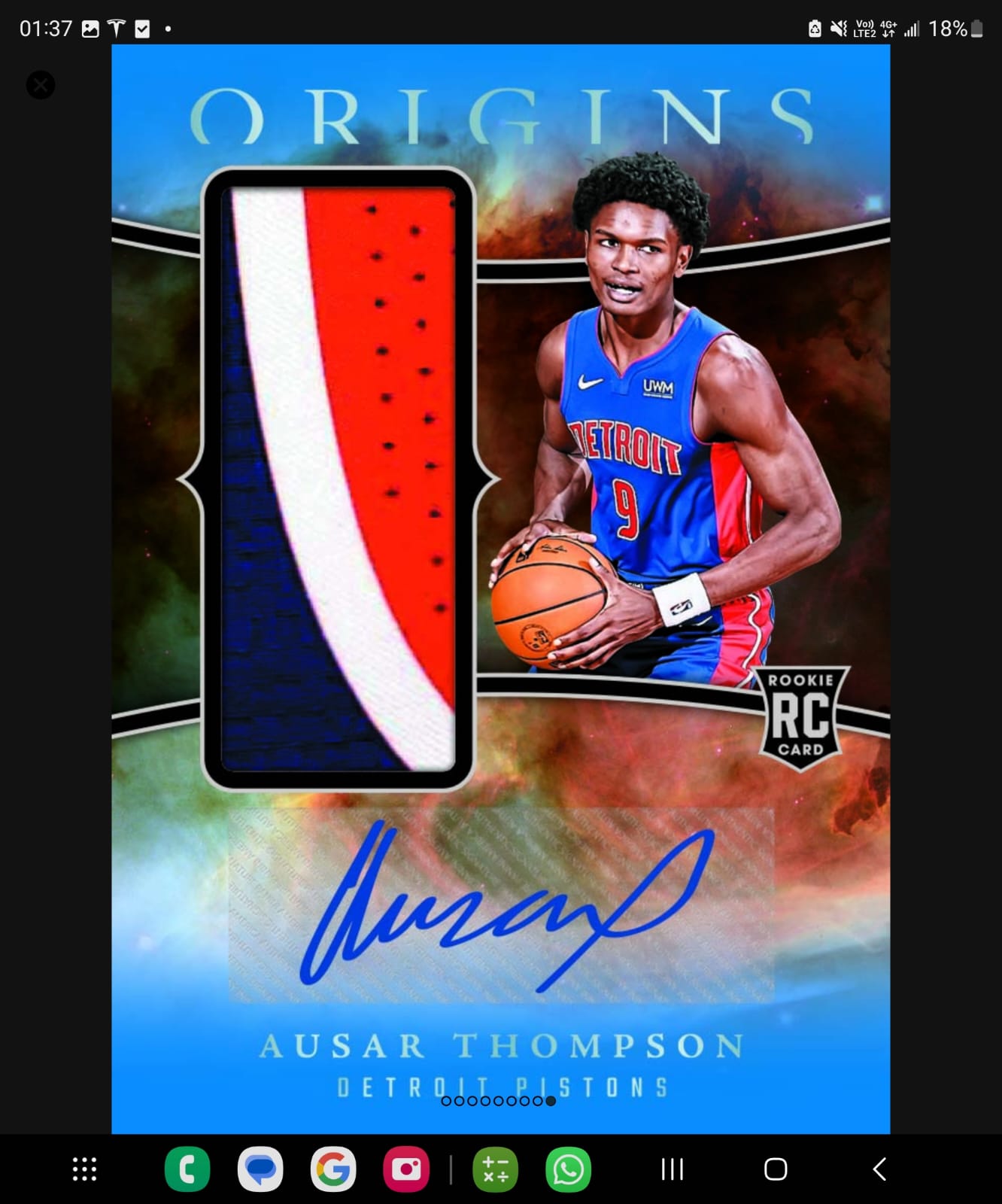 23-24 Panini Origins Basketball 1st Off The Line FOTL