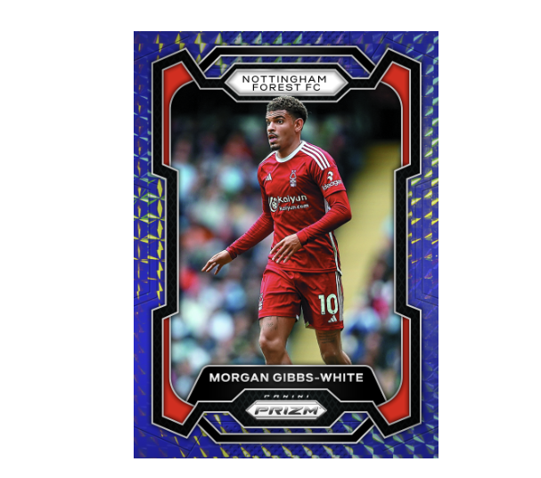 2023-24 Panini Prizm Premier League EPL Soccer 6-Pack Blaster Box (Blue Mosaic Prizms)