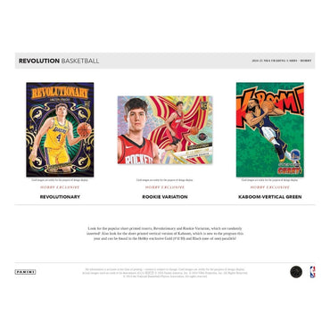 2024-25 Panini Revolution Basketball Hobby Box