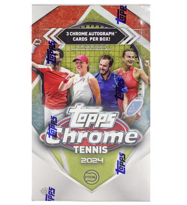 2024 Topps Chrome Tennis Hobby Box