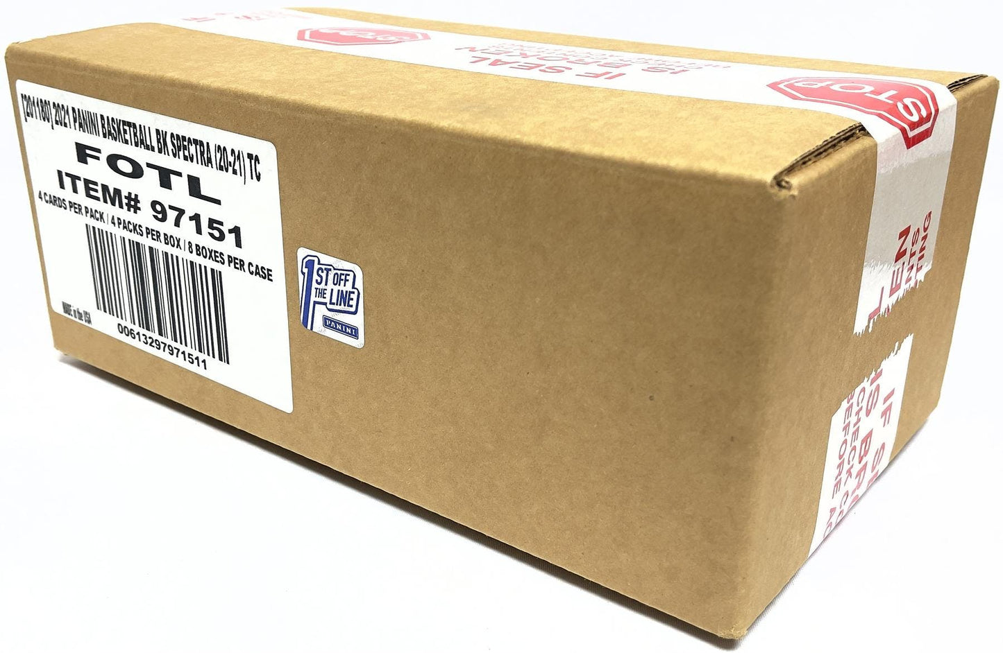 2020-21 Panini Spectra Basketball 1st Off The Line FOTL Hobby Case