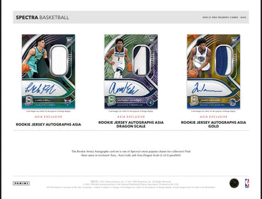 2020-21 Panini Spectra Basketball Tmall (Asia Exclusive)