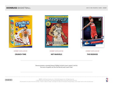 2020-21 Panini Basketball Donruss hobby