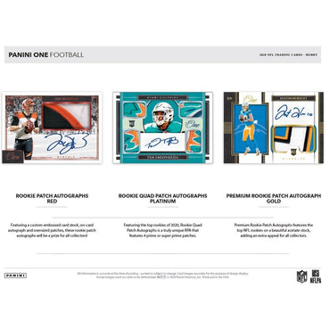 2020 Panini One and One Football