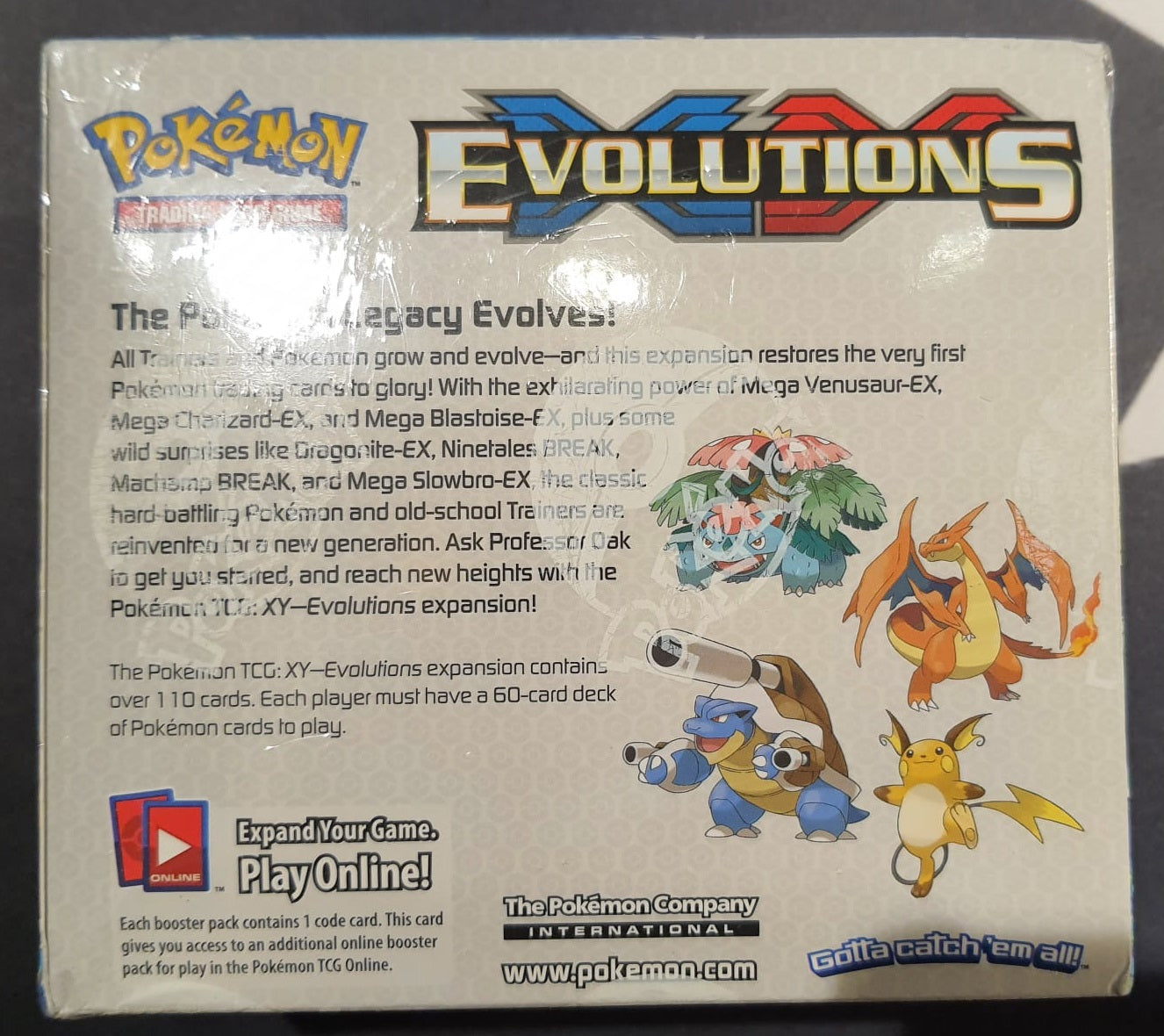 Pokemon TCG: XY Evolutions Sealed Booster Box