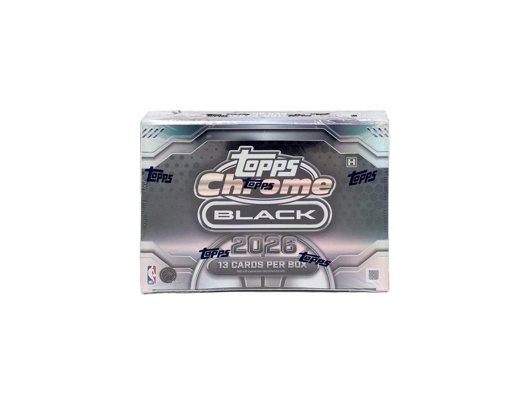 2025-26 Topps Chrome Black Basketball Hobby Box