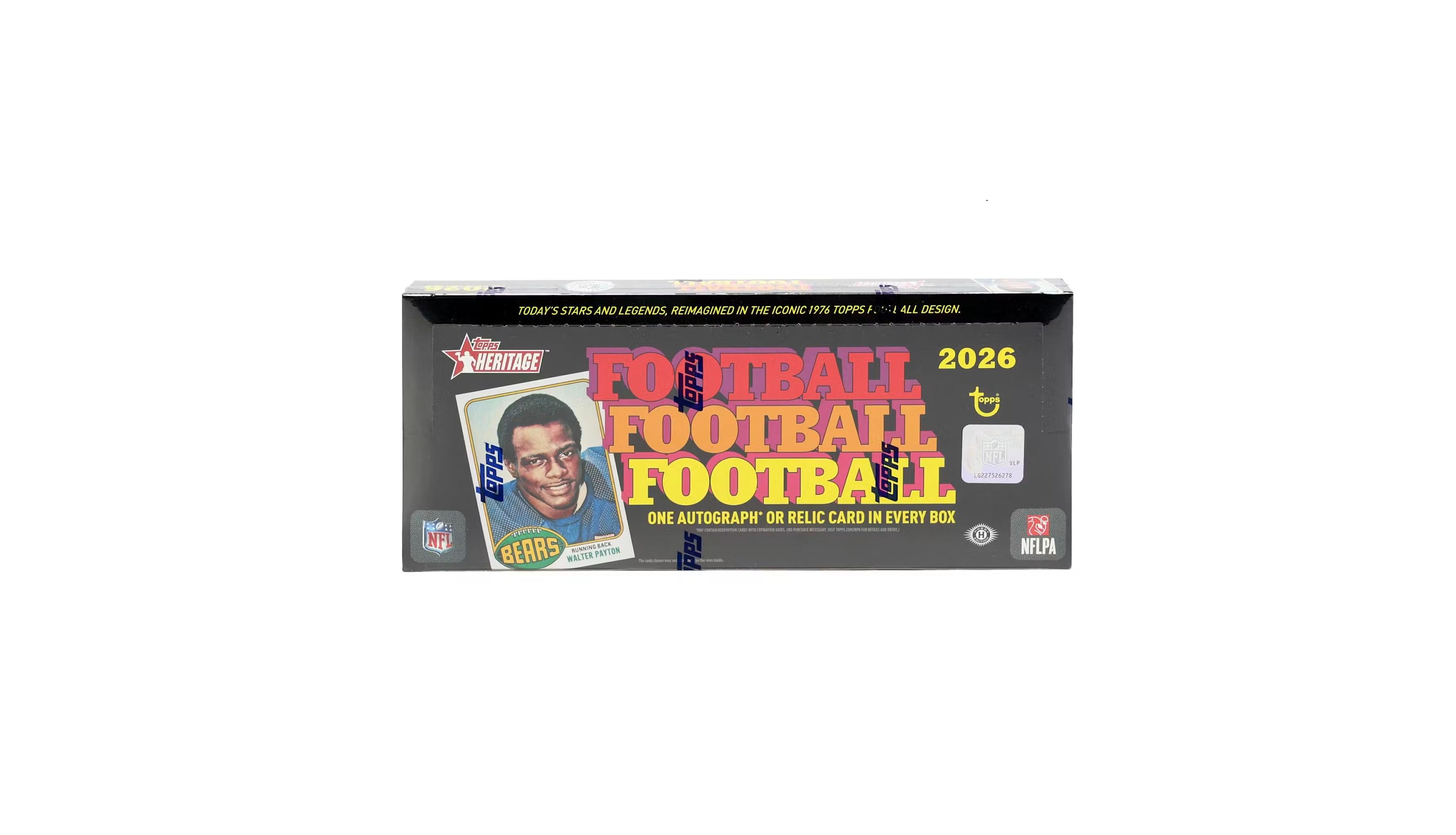 2026 Topps Heritage Football Hobby Box