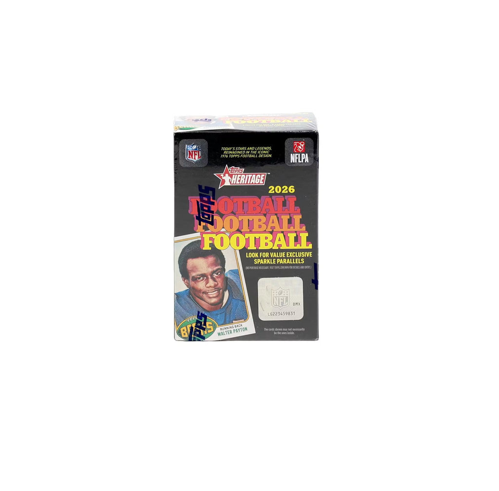 2026 Topps Heritage Football Blaster Box