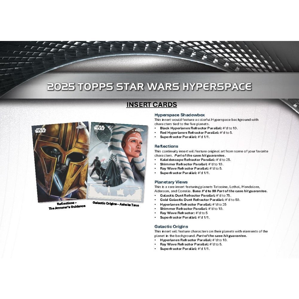 2025 Topps Star Wars Hyperspace Hobby Box