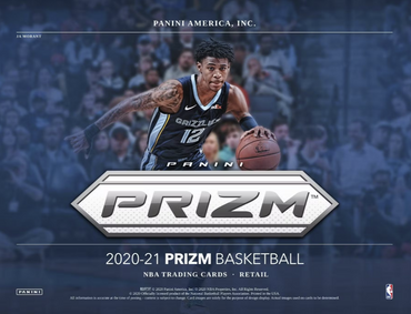 2020-21 Panini Prizm Basketball Cello Multi Box