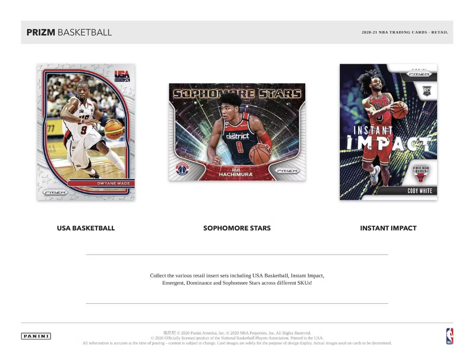 2020-21 Panini Prizm Basketball Cello Multi Box