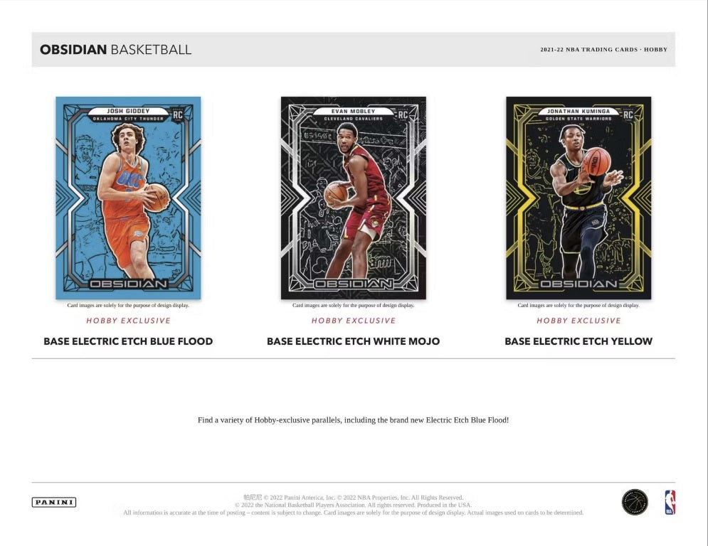 2021-22 Panini Obsidian Basketball Fotl