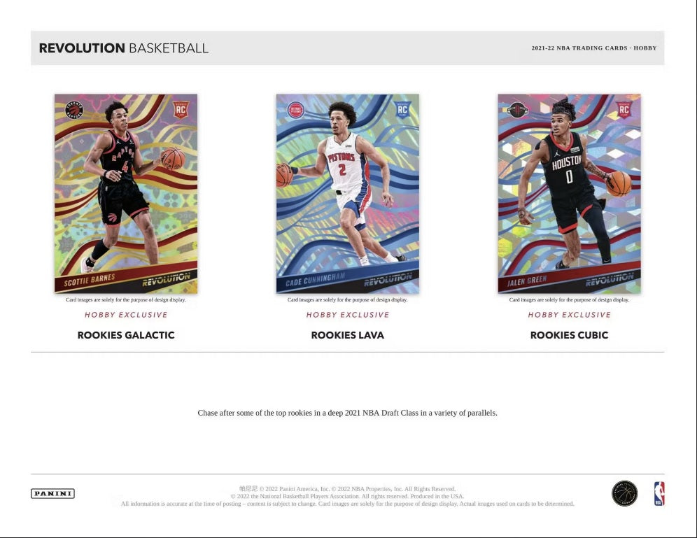 2021-22 Panini Revolution Basketball Hobby