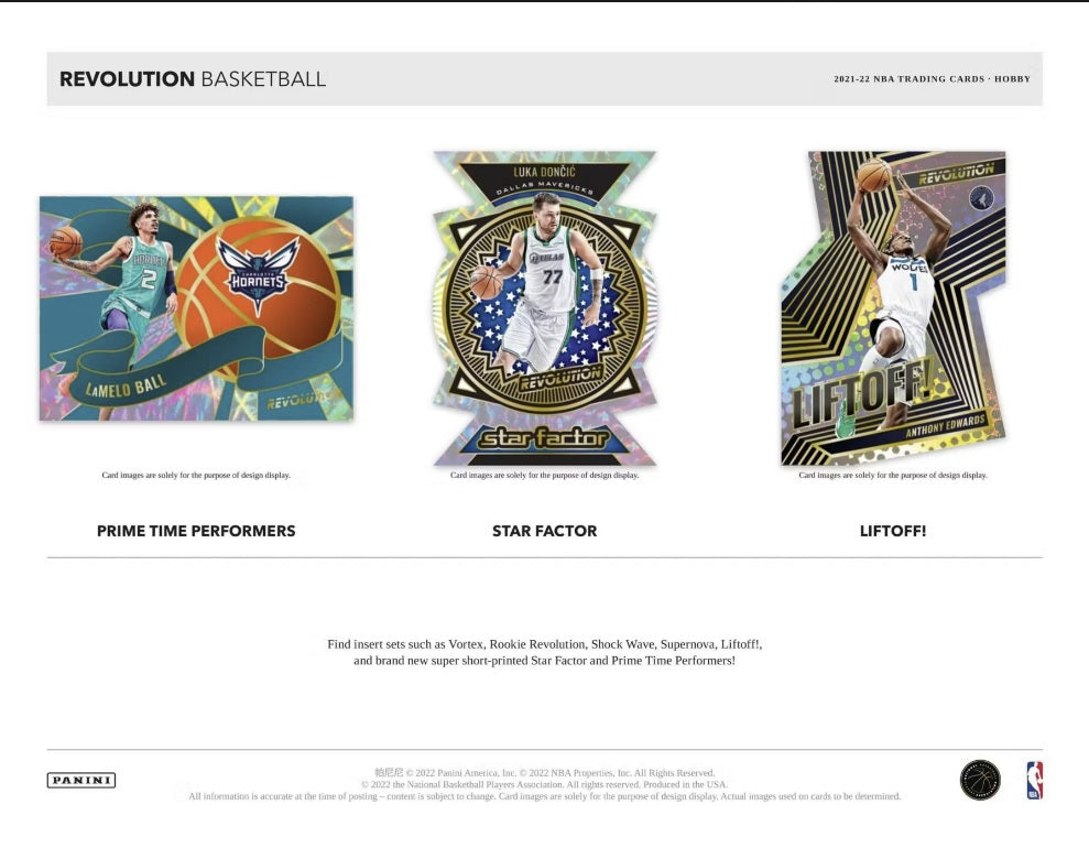 2021-22 Panini Revolution Basketball Hobby