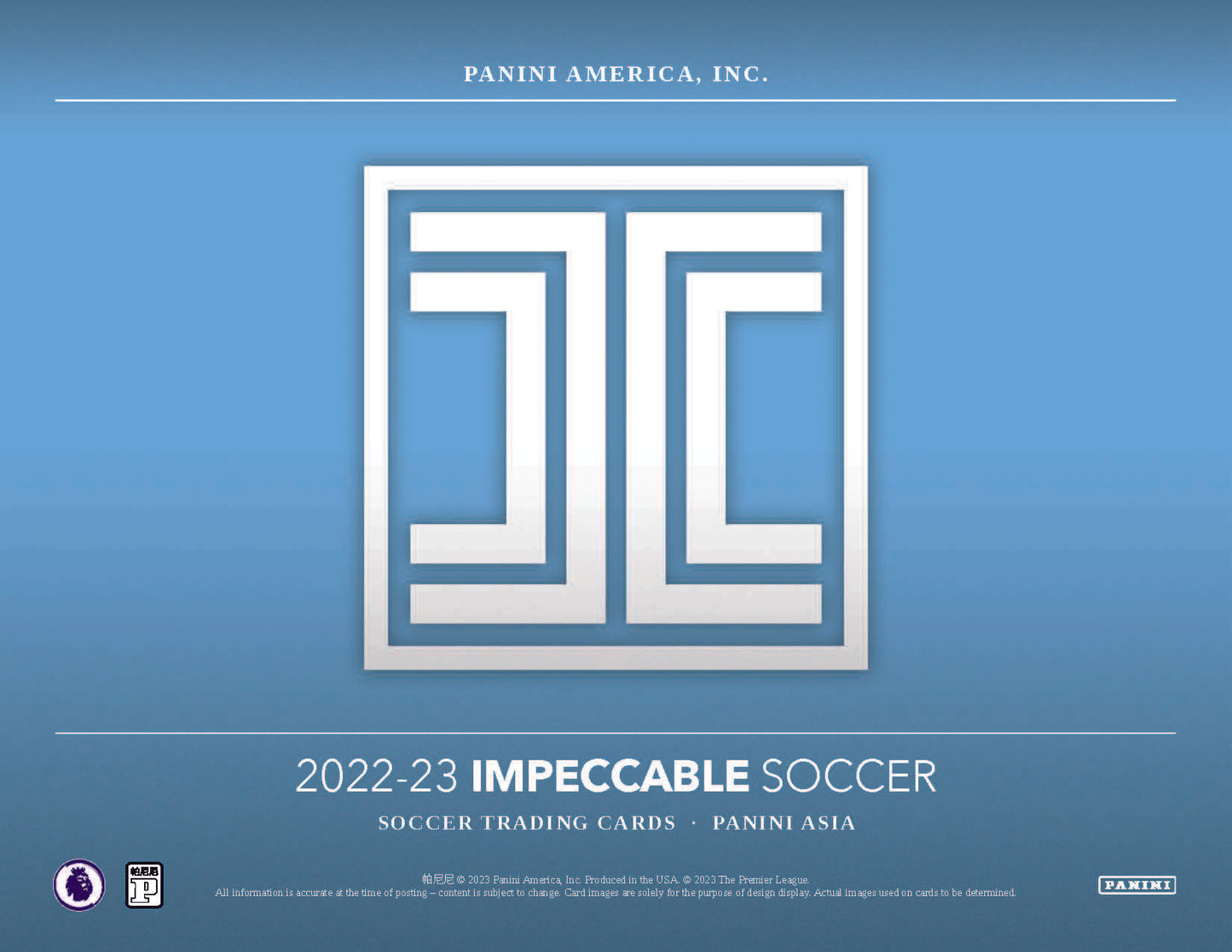 22-23 Panini Impeccable Soccer Tmall