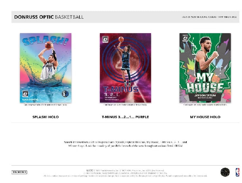 2022-23 Panini Donruss Optic Mega Basketball Box