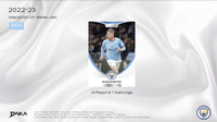 2022-23 MANCHESTER CITY Ineffable Soccer Sports Card X DaKA