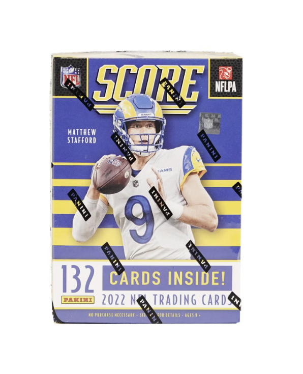 2022 Panini Score Football Blaster  (Gold Parallels)