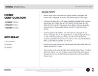2023-24 Panini Mosaic Basketball Hobby Box
