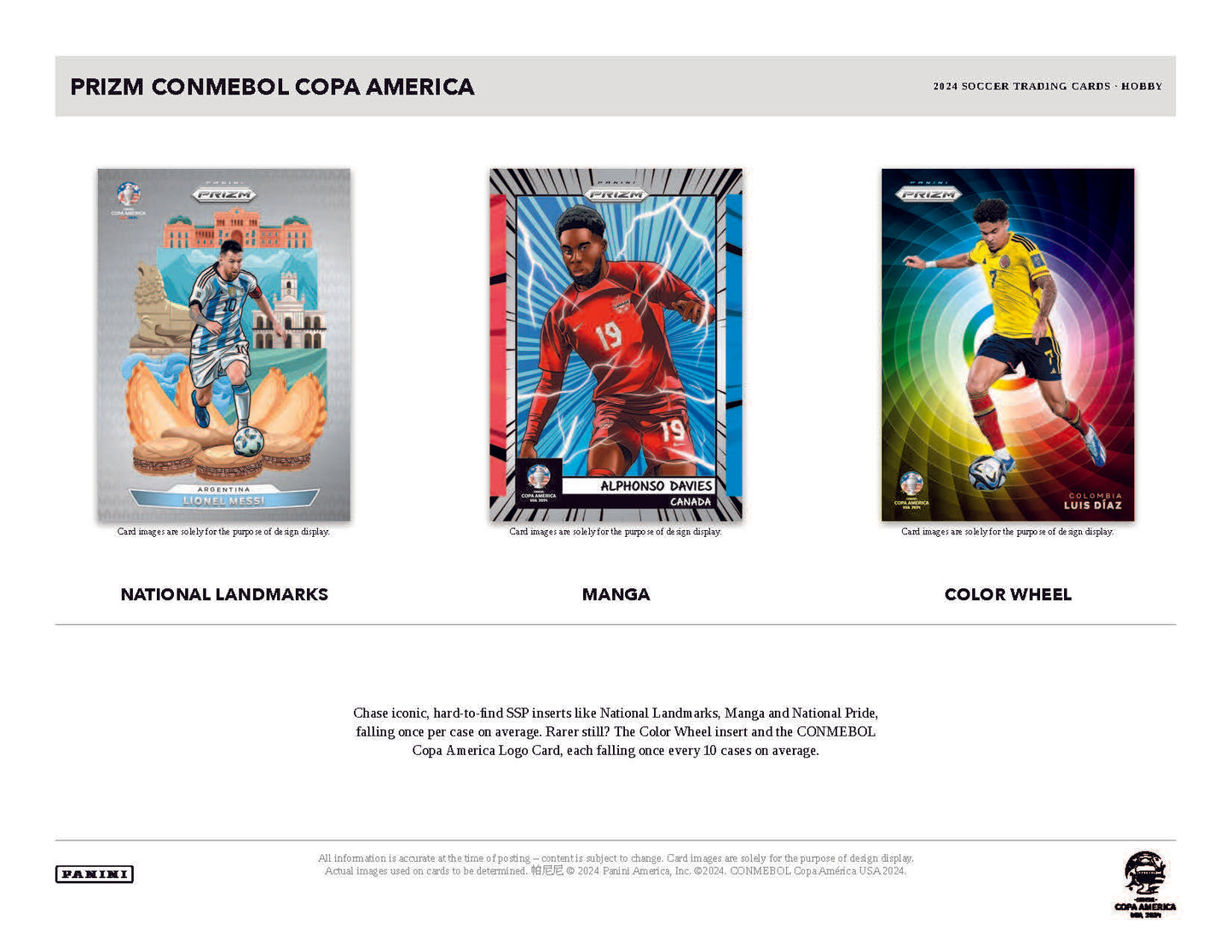 2023-24 Panini Prizm Copa America Soccer Hobby Box