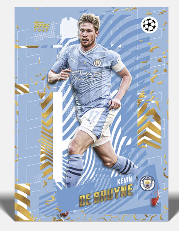 2023-24 Topps Gold UEFA Club Competitions Soccer Hobby Box