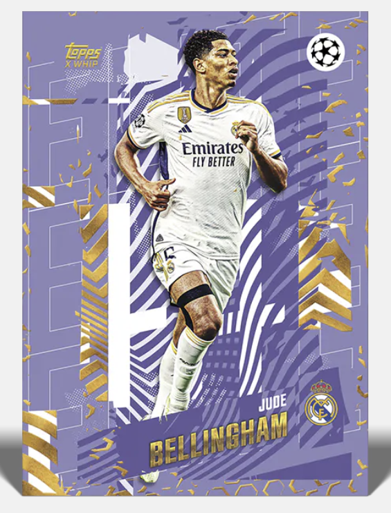 2023-24 Topps Gold UEFA Club Competitions Soccer Hobby Box
