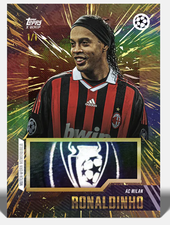 2023-24 Topps Gold UEFA Club Competitions Soccer Hobby Box