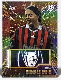 2023-24 Topps Gold UEFA Club Competitions Soccer Hobby Box