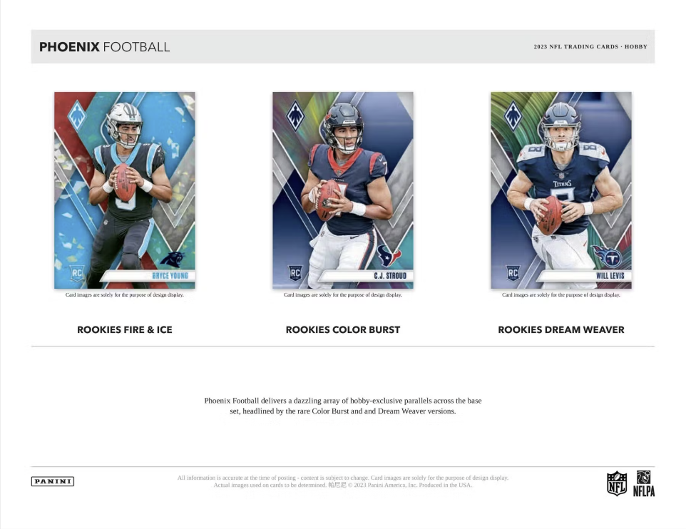 2023 Panini Phoenix Football Hobby