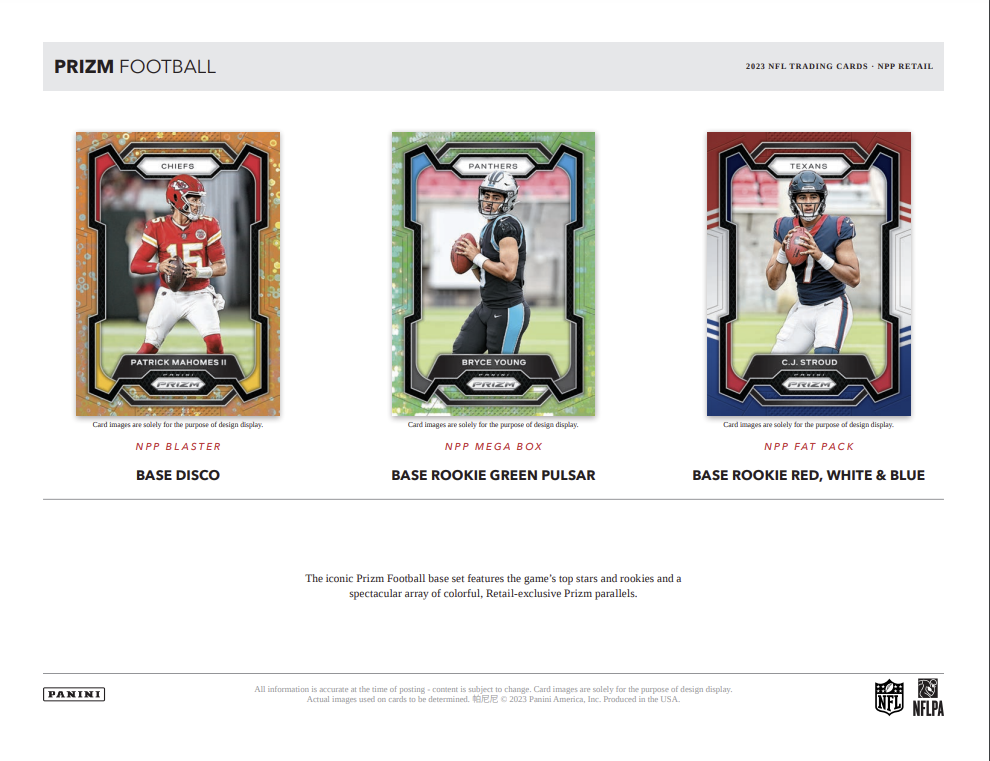 2023 Panini Prizm Football Blaster